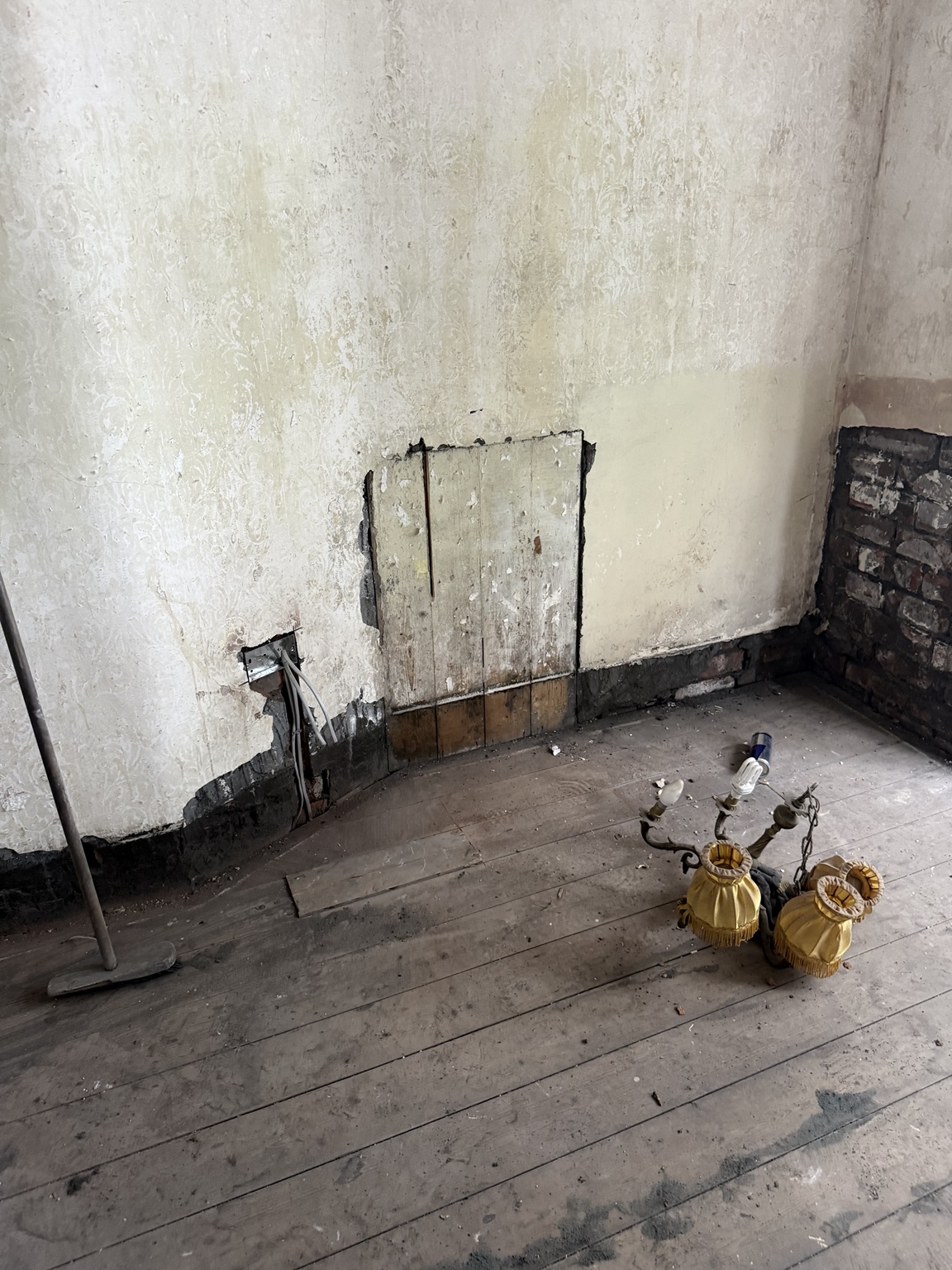 Room during strip-out