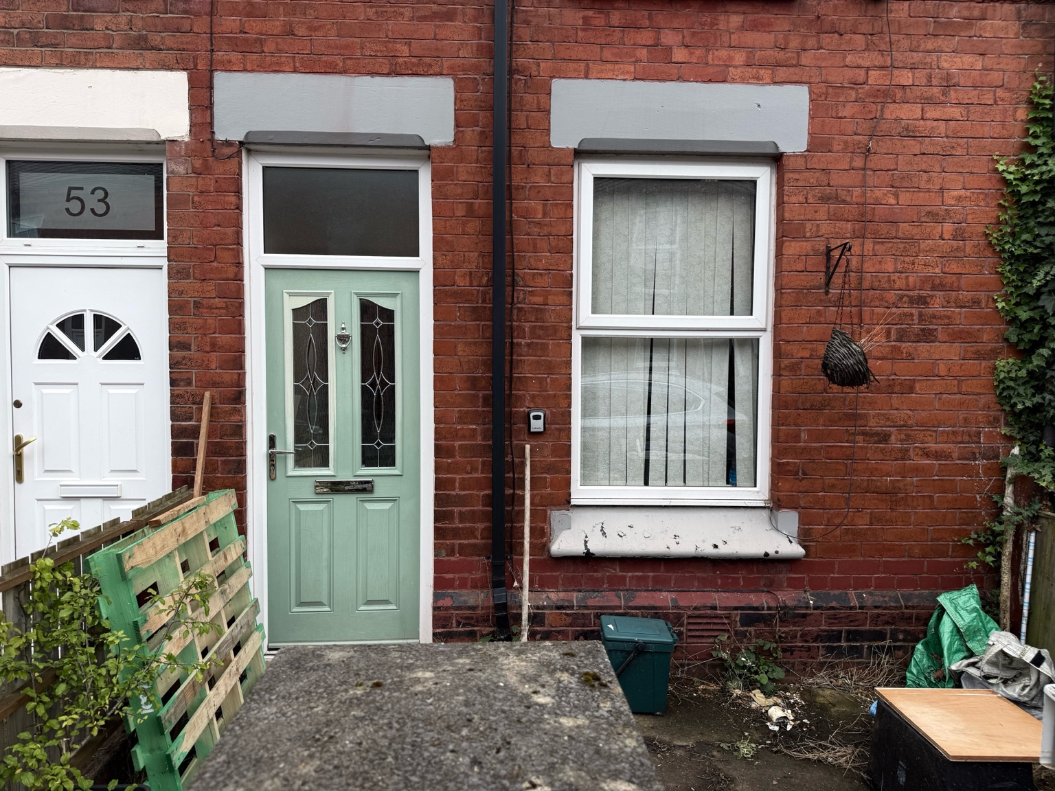 Edge Street, St Helens — exterior before refurbishment